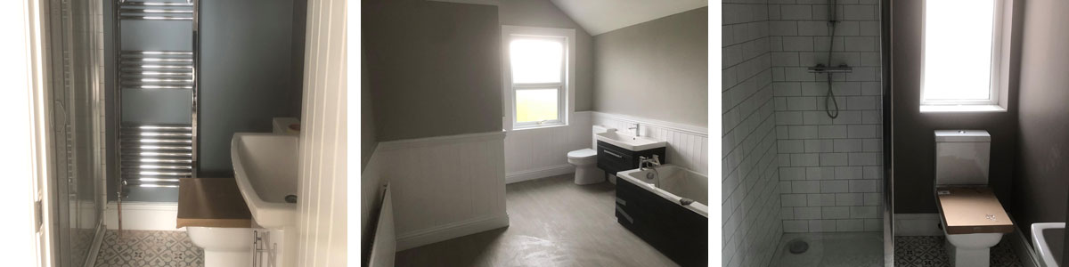 New bathrooms recently installed in Chester and Wrexham