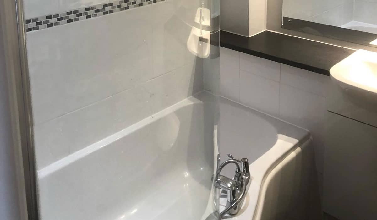 New bathroom installed